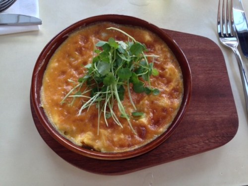 Smoked Kahawai Omelette